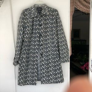 INC Coceprs Polka dotted raincoat